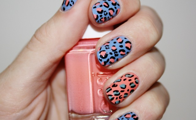 Leopard print is a classic nail art design, it surfaces time after time and